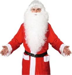 Overig Baardstel Kerstman Superluxe Lang