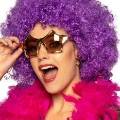 Overig Bril Disco Stars Goud