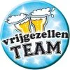 Overig Button Vrijgezellenteam Blauw