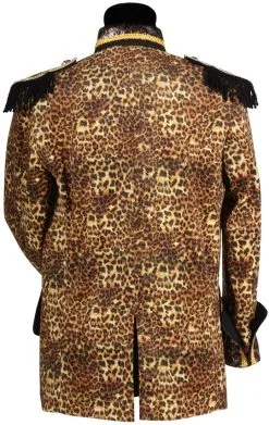 Overig Carnavalsjas Panter Luxe Voor Heren -Sinterklaas Verkoop carnavalsjas panter luxe voor heren achterkant