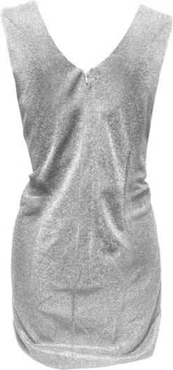 Overig Dames Glitter Jurkje Zilver -Sinterklaas Verkoop dames glitter jurkje zilver 3