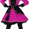 Overig Dames Pietenpak Madrid Zwart/Pink -Sinterklaas Verkoop dames pietenpak madrid zwart pink