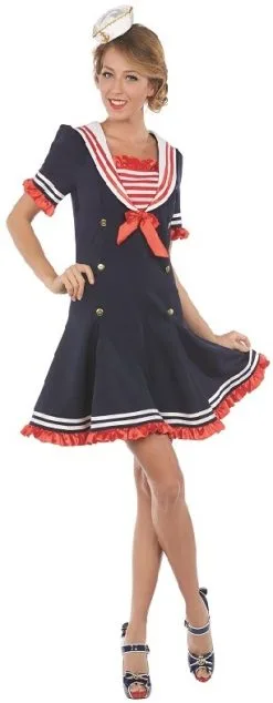 Overig Dameskostuum Sexy Matrozenmeisje