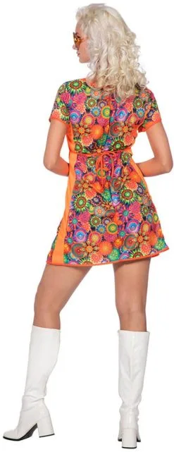 Overig Disco Jurkje Mandela Multi -Sinterklaas Verkoop disco jurkje mandela multi achterkant