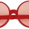 Overig Discobril Rond Groot Rood