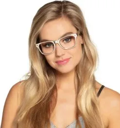 Overig Feestbril Zilver