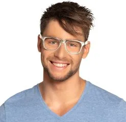 Overig Feestbril Zilver -Sinterklaas Verkoop feestbril zilver man