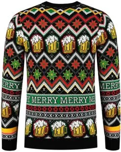 Overig Foute Kersttrui Santa Cheers -Sinterklaas Verkoop foute kersttrui santa cheers product achterkant