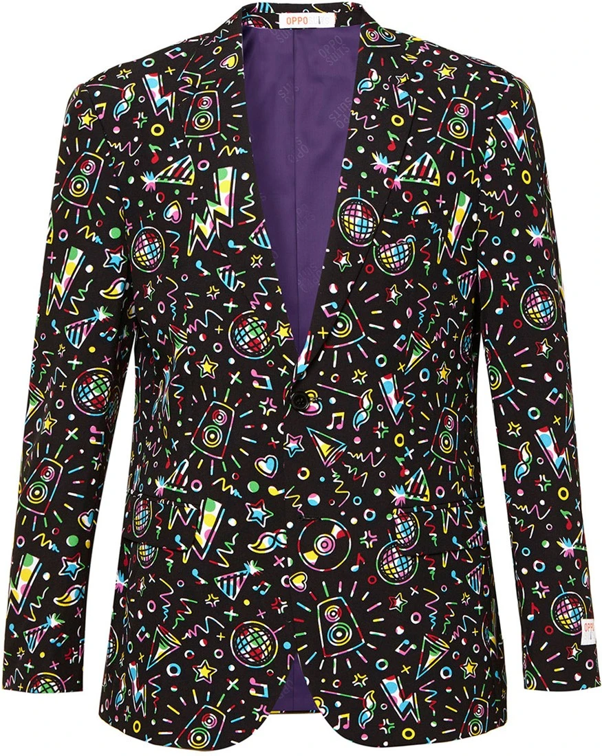 Herenkostuum OppoSuits Disco Dude 5 Herenkostuum OppoSuits Disco Dude - Afbeelding 3