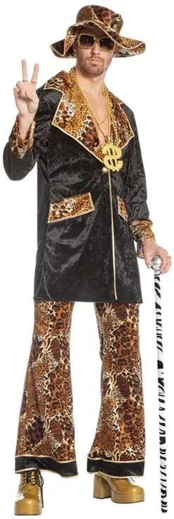 Overig Herenkostuum Pooier - Pimp King