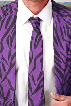 Herenkostuum Suitmeister Pimp Tiger -Sinterklaas Verkoop herenkostuum suitmeister pimp tiger detail