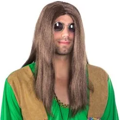 Overig Hippie Pruik John Lennon Lang