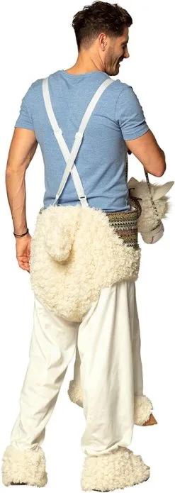 Overig Instap Lama Luxe -Sinterklaas Verkoop instap lama luxe man achterkant