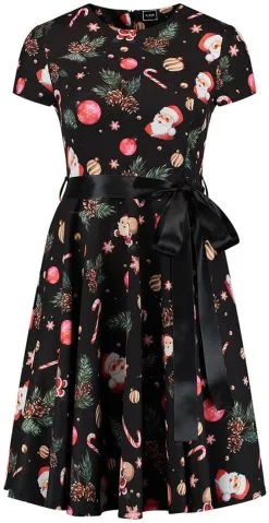 Overig Kerst Jurkje Santa Zwart -Sinterklaas Verkoop kerst jurkje santa zwart jurk