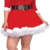 LEG AVENUE Kerstjurkje Miss Santa (Plus Size) -Sinterklaas Verkoop kerstjurkje miss santa plus size