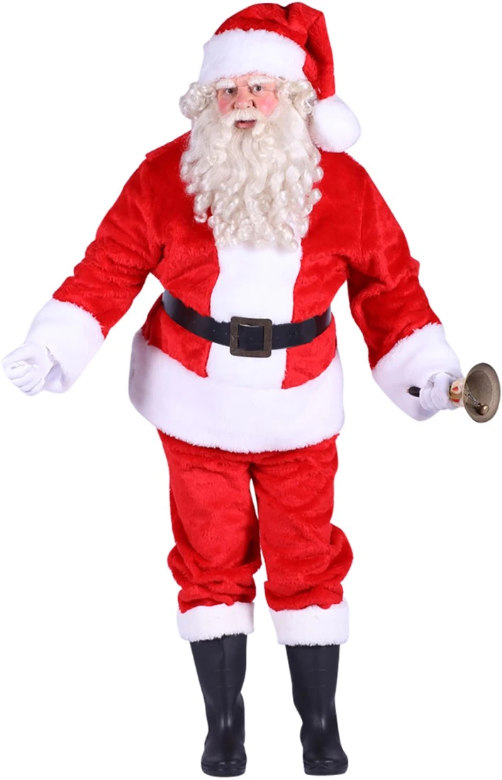 Overig Kerstman Pak Pluche Luxe 4 Overig Kerstman Pak Pluche Luxe - Afbeelding 2