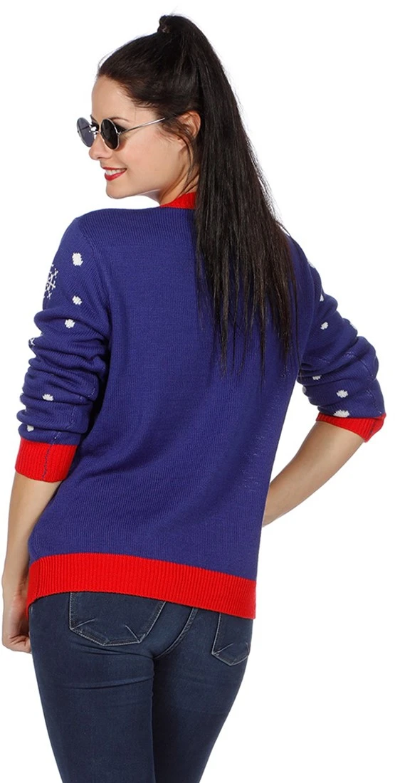 Overig Kersttrui Blauw Met Rocking Santa 5 Overig Kersttrui Blauw Met Rocking Santa - Afbeelding 3