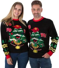 Overig Kersttrui Rappende Kerstboom 11 Overig Kersttrui Rappende Kerstboom -Sinterklaas Verkoop kersttrui rappende kerstboom 2