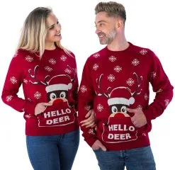 Overig Kersttrui Rudolph Hello Deer -Sinterklaas Verkoop kersttrui rudolph hello deer 2