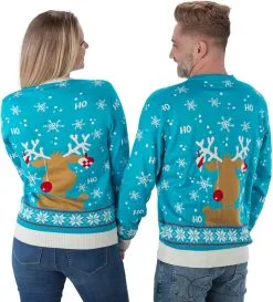 Overig Kersttrui Rudolph Merry Christmas 8 Overig Kersttrui Rudolph Merry Christmas -Sinterklaas Verkoop kersttrui rudolph merry christmas achterkant