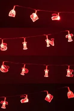 Overig Led-lichtsnoer Letterslinger Sint En Piet (210cm)