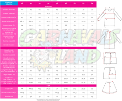 Overig Pietenpak Albufeira Zwart/Paars Luxe -Sinterklaas Verkoop maattabel 2