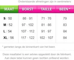 Overig Aardbeien Pak Strawberry -Sinterklaas Verkoop maattabel 58