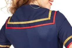 Overig Matrozen Jumpsuit Luxe -Sinterklaas Verkoop matrozen jumpsuit luxe detail achterkant