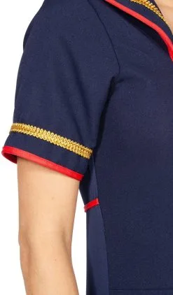 Overig Matrozen Jumpsuit Luxe -Sinterklaas Verkoop matrozen jumpsuit luxe detail mouw