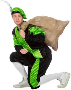 Overig Piet Pansamt Budget Heer Groen -Sinterklaas Verkoop piet pansamt budget heer groen zijkant