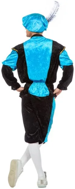 Overig Piet Pansamt Budget Heer Turquoise -Sinterklaas Verkoop piet pansamt budget heer turquoise achterkant