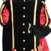 Overig Pietenkostuum Madrid Fluweel Met Cape Zwart-Rood -Sinterklaas Verkoop pietenkostuum madrid fluweel met cape zwart rood