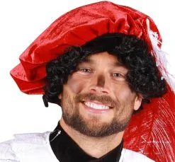 Overig Pietenmuts Rood Luxe - Polyester