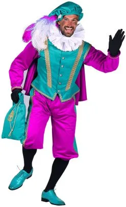 Overig Pietenpak Amsterdam Turquoise-Pink Luxe