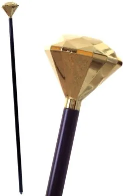 Overig Pimpstok Diamond Knop