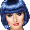 Overig Pruik Bobline Cabaret Blauw -Sinterklaas Verkoop pruik bobline cabaret blauw