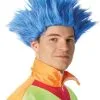 Overig Pruik Electric Shock Blauw