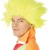 Overig Pruik Electric Shock Geel -Sinterklaas Verkoop pruik electric shock geel