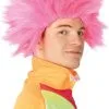 Overig Pruik Electric Shock Roze