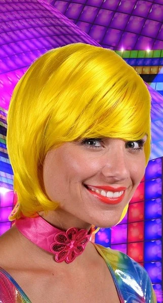 Overig Pruik Larissa Luxe Geel 3 Overig Pruik Larissa Luxe Geel