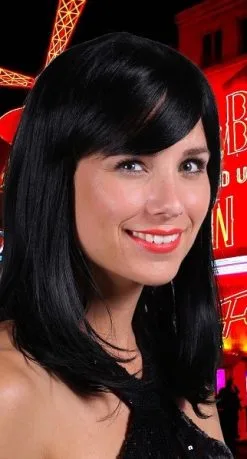 Overig Pruik Selina Luxe Zwart