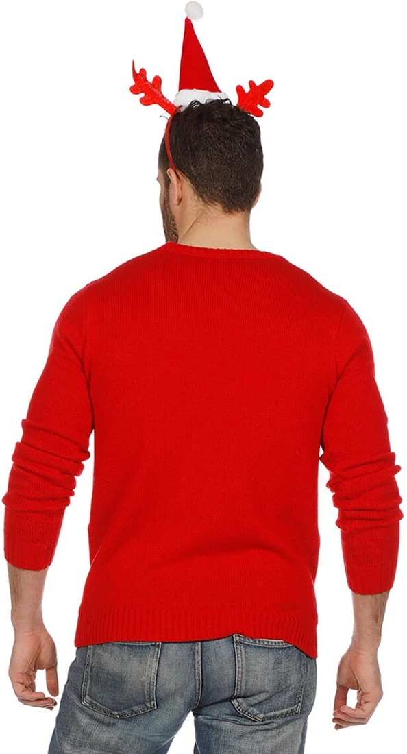 Overig Rode Kersttrui Met Rendier 5 Overig Rode Kersttrui Met Rendier - Afbeelding 3