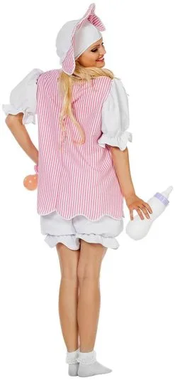 Overig Roze Baby Kostuum Voor Dames -Sinterklaas Verkoop roze baby kostuum voor dames achterkant