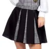 Overig Schoolgirl Outfit Zwart-Grijs