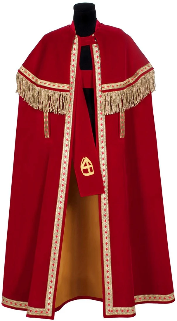 Overig Sinterklaas Kostuum TV Stefan Fluweel Smal 3 Overig Sinterklaas Kostuum TV Stefan Fluweel Smal