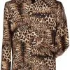 Overig Tiger King Blouse Panter Bruin Voor Heren