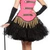 Overig Toppers Circus Corset Pink Voor Dames -Sinterklaas Verkoop toppers circus corset pink voor dames