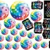 Overig Wanddecoratie Disco Fever (30st) 1 Overig Wanddecoratie Disco Fever (30st) -Sinterklaas Verkoop wanddecoratie disco fever 30st