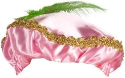 Overig Zwarte Piet Baret Roze (Satijn)