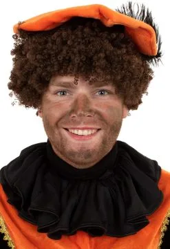 Overig Zwarte Piet Kraag Trevira Zwart